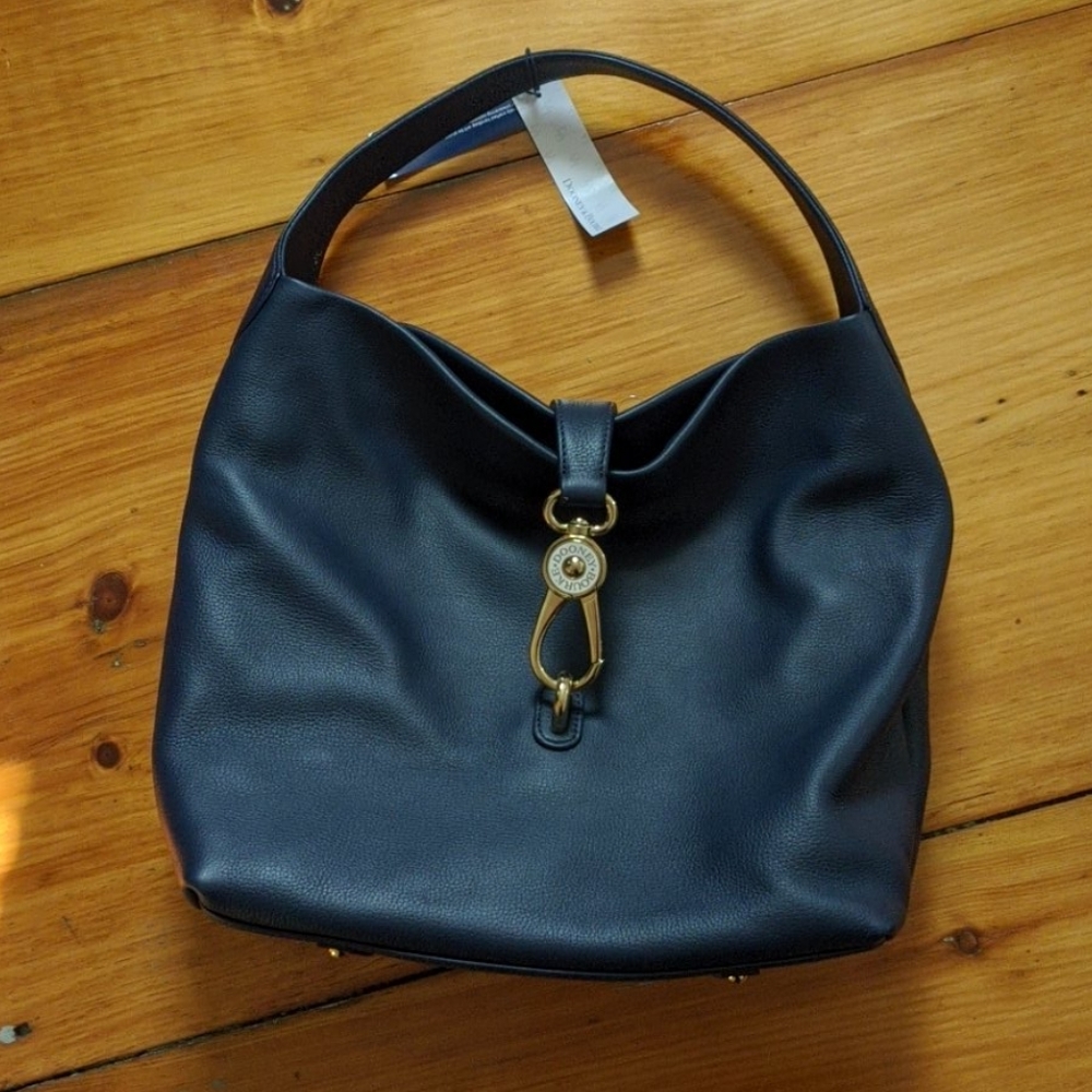 Nwt Dooney & Bourke Navy Shoulder Bag